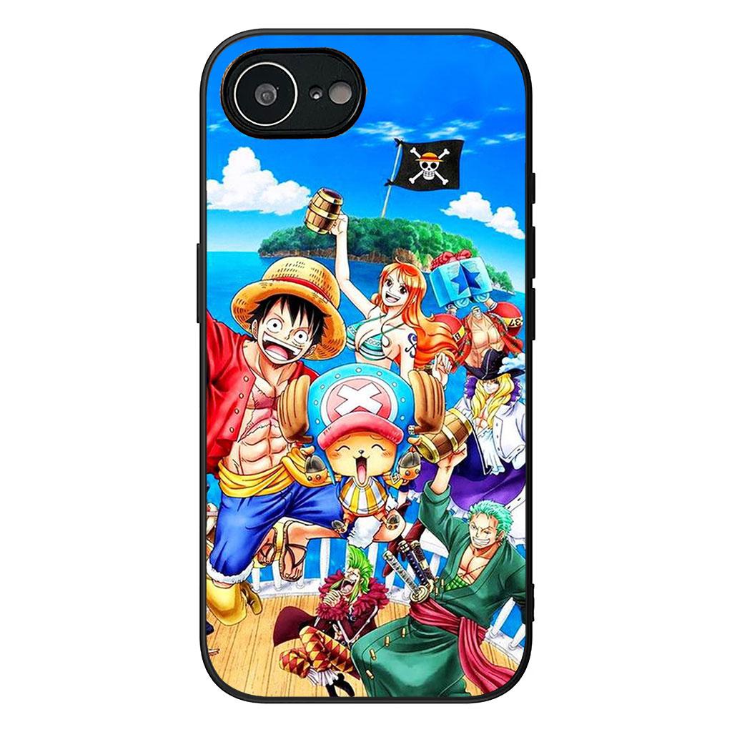 Чехол для телефона Luffy Zoro One Pieces Ace для Apple iPhone 17 16 11 Pro XS Max XR 6 7 8 Plus 16E SE 2020 Air 5 SE2