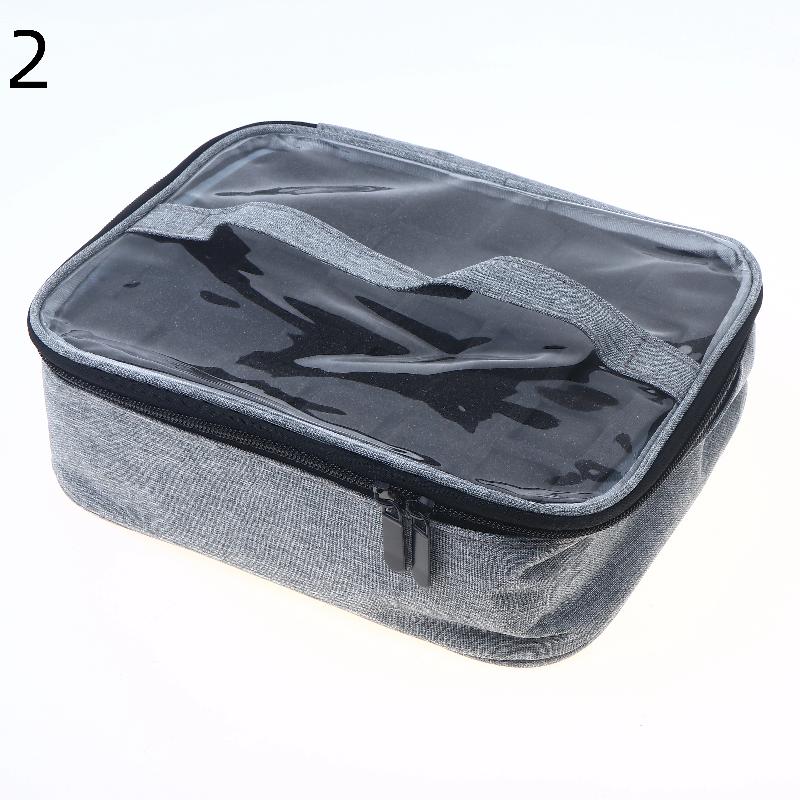 30-Slot Nail Polish Organizer Case | Removable Foam Interior Storage Box For 0.5 Fl.Oz Nail Lacquers