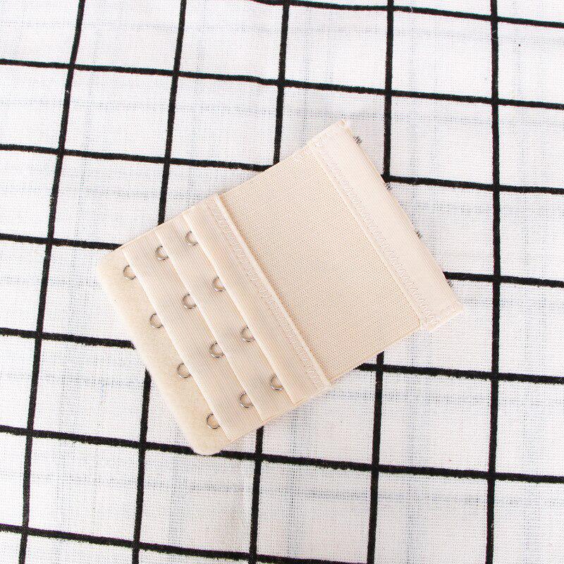 1PC Bra Extenders Strap Buckle Extension 3 Rows 4 Hooks Clasp Straps Bra Strap Extender Sewing Tool