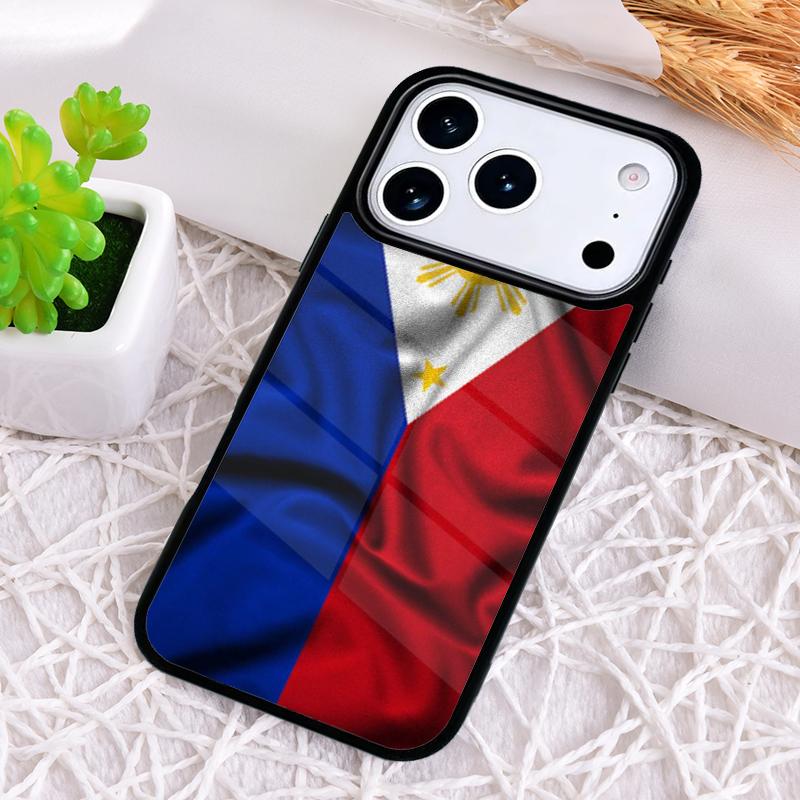 Ударопрочный чехол для телефона с флагом Филиппин для iPhone 17 Air 16e 15 11 12 14 13 Pro Max Чехол Coque
