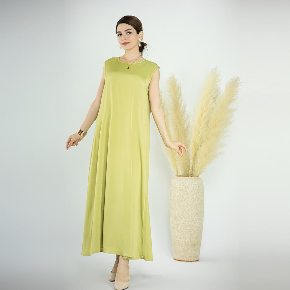 Платье-футляр Loriya 2023 года, однотонное, LR584, выпуск Middle East Türkiye Dubai