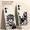 JoJo's Bizarre Adventure Cover For Xiaomi Redmi Note 12 12Pro 11 11S 11T 10S 10 Pro Plus 5G Liquid Left Rope Phone Case