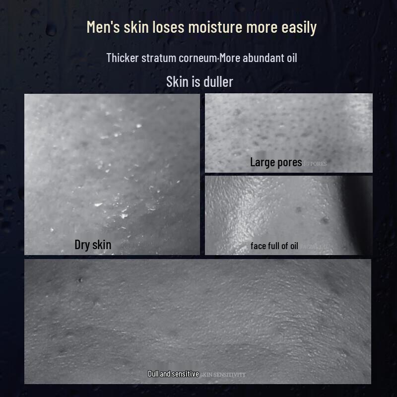 Hefengyu Men's Whitening & Anti-mite Cleansing Set