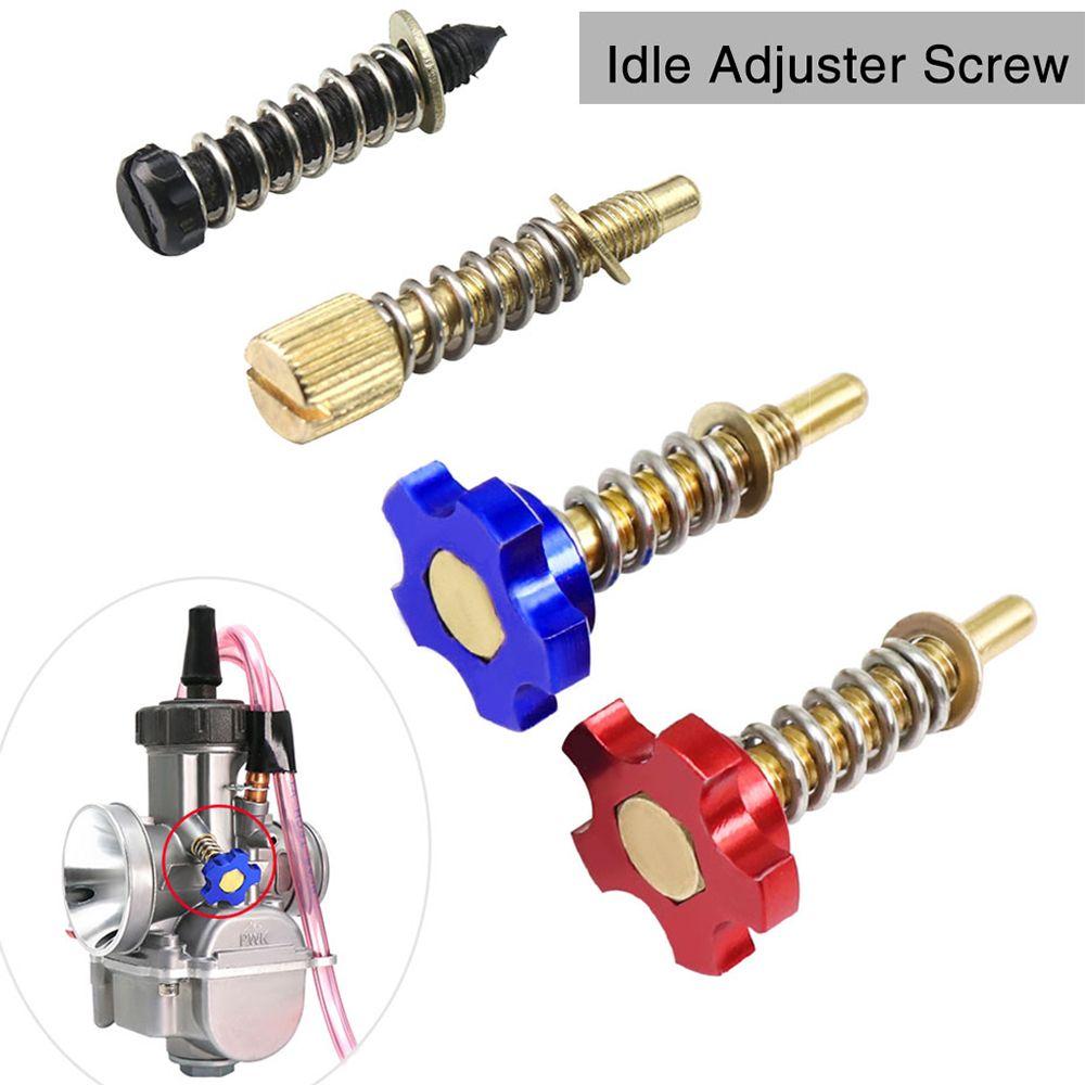 Easy Adjustable Motocross Air Carburetor Screw Motorcycle Idle Speed Adjuster Fuel Mixture Screw