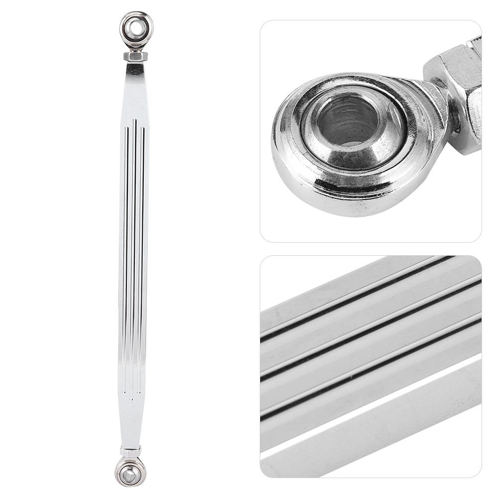 300мм 12дюймовый Полосатый Длинный Тип Рычаг Переключения Передач Тяга Тяга Серебристый