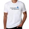 Montreal University Seal T-Shirt T Shirts for Man Cotton Soft T Shirt Custom Print T-Shirt
