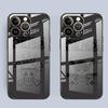 Стеклянный чехол-кейс с логотипом аниме OneS P-ieceS для iPhone 17 Pro Max 11 XR 12 15 Plus 8 16 13 Air 14