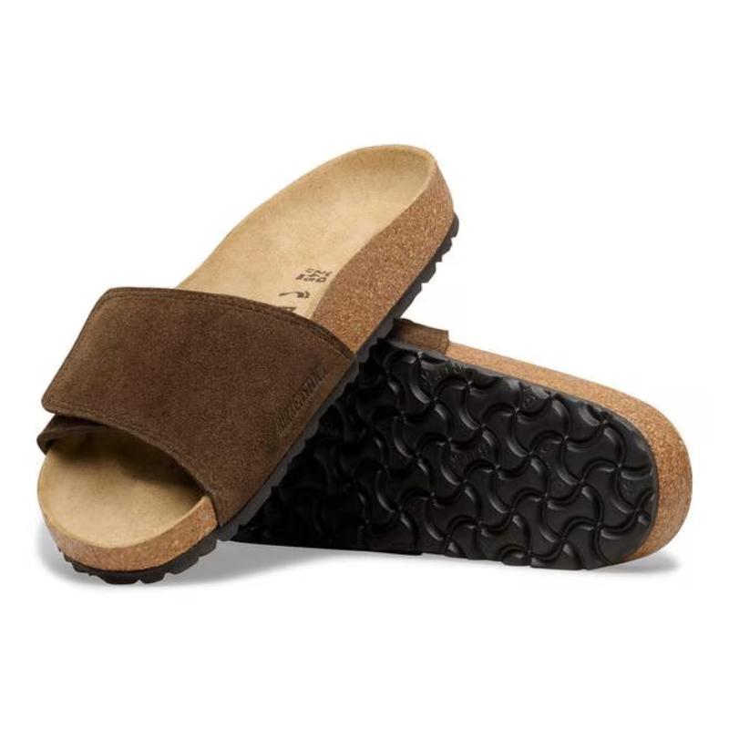 Birkenstock Ретро Минималистичные Модные Шлепанцы Женские Сандалии Коричневые 1031963