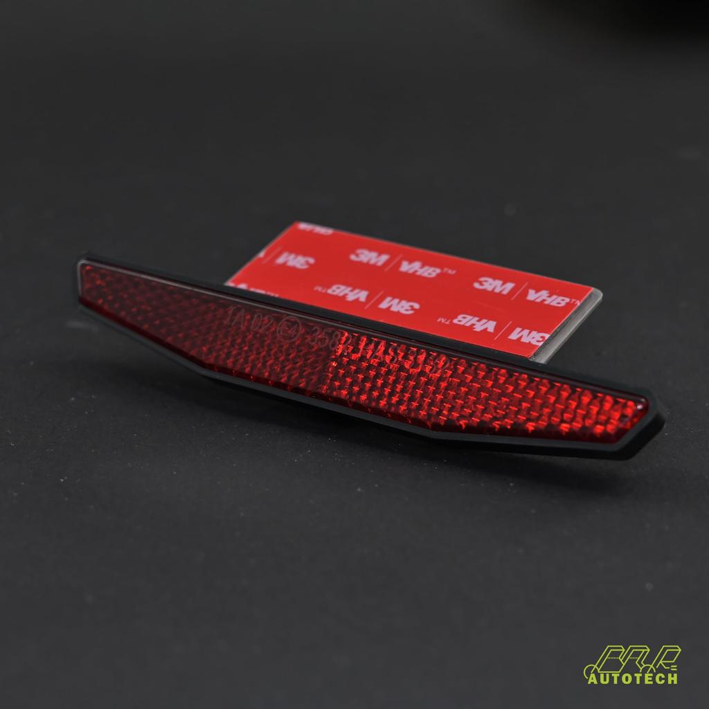 BAR AUTOTECH Отражатель на велосипед Наклейка-отражатель 40 градусов Номерной знак