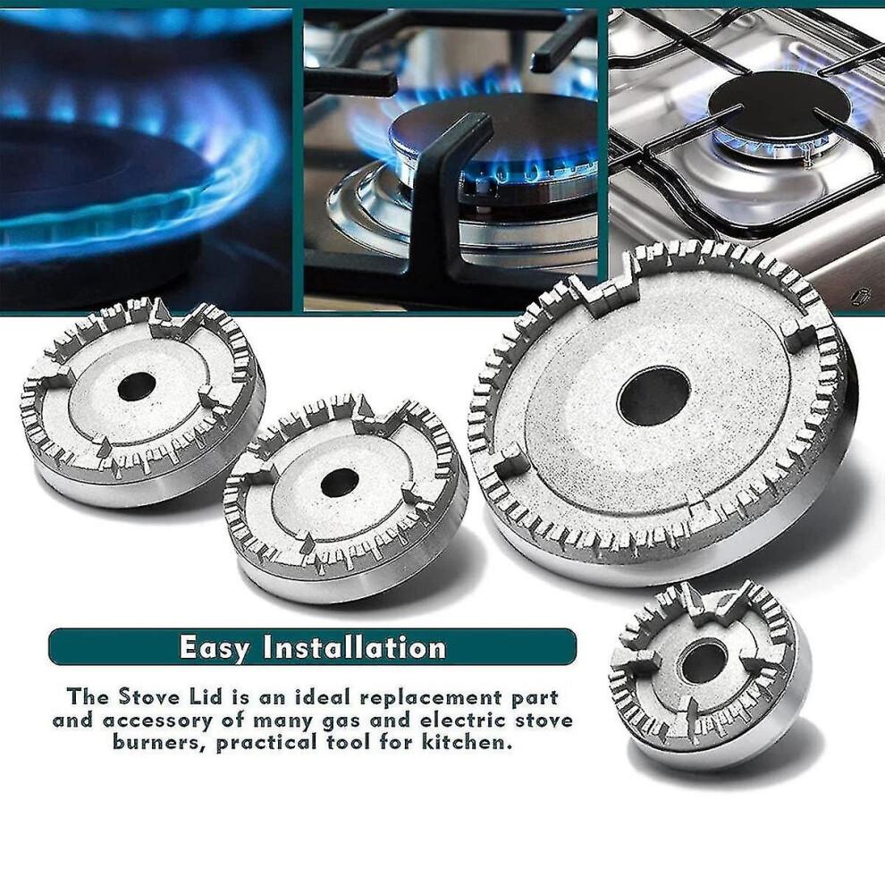 Cooker Hat Set Stove Lid Upgraded, Oven Gas Hob Crown Cap, Gas Cap Fits Gas Stove Burners-yky