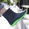 Waterproof Shoes Men's and Women's Rain Shoes Fashionable Medium Tube Thickened Warm Rubber Shoes Work Non-slip Fishing Kitchen Rain Boots