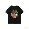 2026 Summer Comic Form Crayon Shinchan Image 100 Cotton Printed Oversize Casual Tshirt Adult Children Parentchild Top y2k