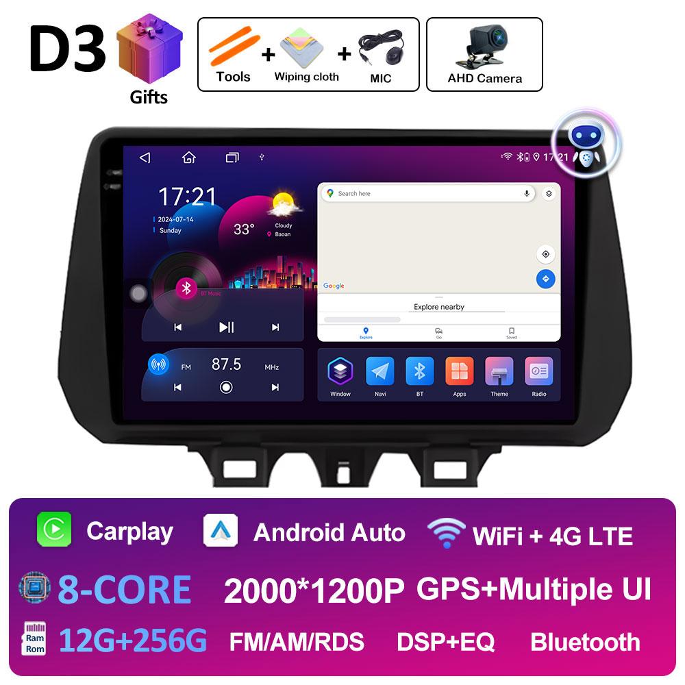 GPS-навигация Автомобильное видео для Hyundai TUCSON 2019 2020 2021 Радиоплеер Авторадио Bluetooth Вентилятор охлаждения QLED IPS Экран Нет 2 din
