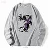 Официально лицензированная мужская футболка The Phantom Devil Размеры S-XXL с длинным или коротким рукавом винтажная стирка повседневная мягкая с принтом