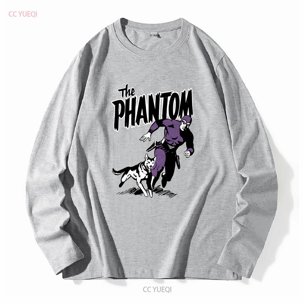 Официально лицензированная мужская футболка The Phantom Devil Размеры S-XXL с длинным или коротким рукавом винтажная стирка повседневная мягкая с принтом