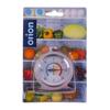 Steel refrigerator thermometer