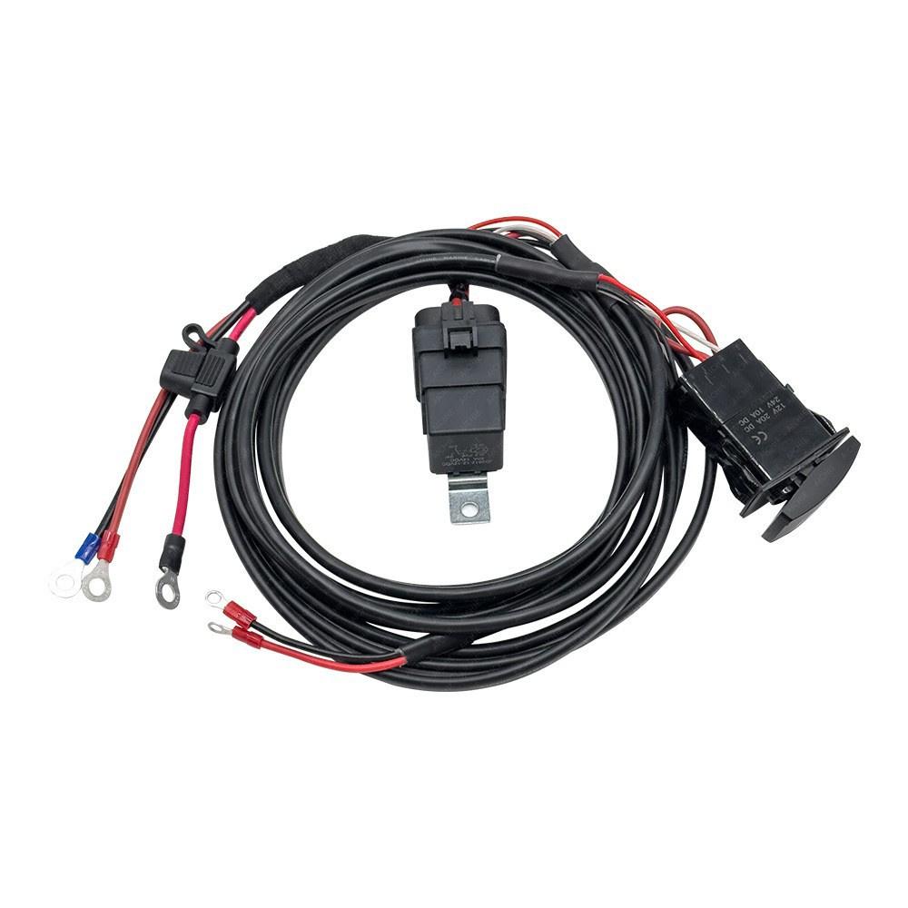 12V 40A Relay Fuel Pump Switch Wiring Harness Kit For Car Boat