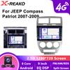 For Jeep Compass MK Patriot 2007 - 2009 Radio 2 Din Android Stereo Screen GPS 4G 8Core Autoradio Head Unit Carplay Car Multimedia Player