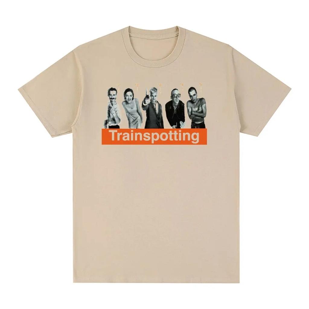Винтажная футболка Trainspotting, классическая коллекция, популярная британская хлопковая футболка унисекс, новая футболка, женские топы