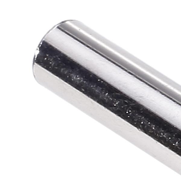 10 шт. задняя часть из нержавеющей стали для тату-машинки с наконечником для трубки --- серебро