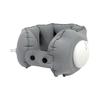 Portable Inflatable U-Shaped Neck Pillow for Travel, Office, Car & Airplane Nap Support