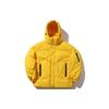 Li Ning X Chen Peng Collaboration Runway Series Short Down Jacket Unisex Jackets Yellow AYMP161-6