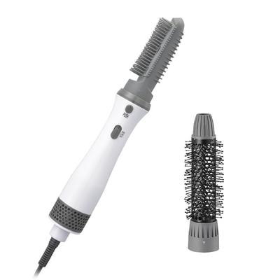 Фен Ohm Denki Iberis Curl Dryer бесшумный с 2 типами щеток белый OHM HB-HI812W 00-5877