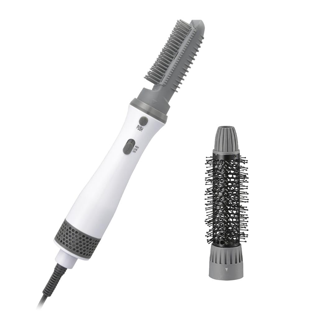 Ohm Denki Iberis Curl Dryer Quiet with 2 Types of Brushes White OHM HB-HI812W 00-5877