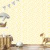 Cream and White Hearts Wallpaper 50x1000