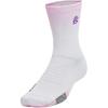 Under Armour Носки Playmaker ArmourDry с круглым вырезом, унисекс, 1 пара, белые, 1376231-103