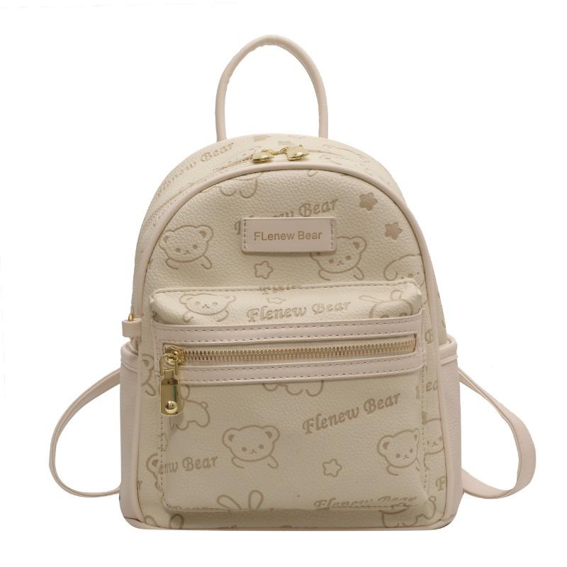 Новый рюкзак милый медведь повседневный модный дорожный маленькая сумка студент колледжа通勤 дорожная сумка