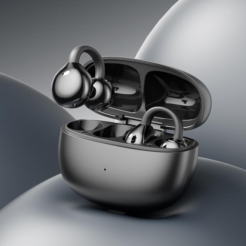 1 УПАКОВКА беспроводная Bluetooth-гарнитура зажимного типа, водонепроницаемость IPX5, подходит для занятий спортом, бега, удобная легкая маленькая гарнитура