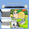 Waterproof Non-Fading Double-Ended Fineliner: Children's Art & Outlining Pen