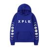 Letter Xplr Print Loose Casual Men'S Sweater Pullover Women'S Hoodie Couple Clothes Hoodie
