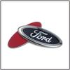 11,5x4,5 см Наклейка-значок Ford для задней части автомобиля Ranger Escape Mondeo Fusion Fiesta Kuga Edge Focus Mustang Наклейка на крышку багажника Автомобильные аксессуары с логотипом