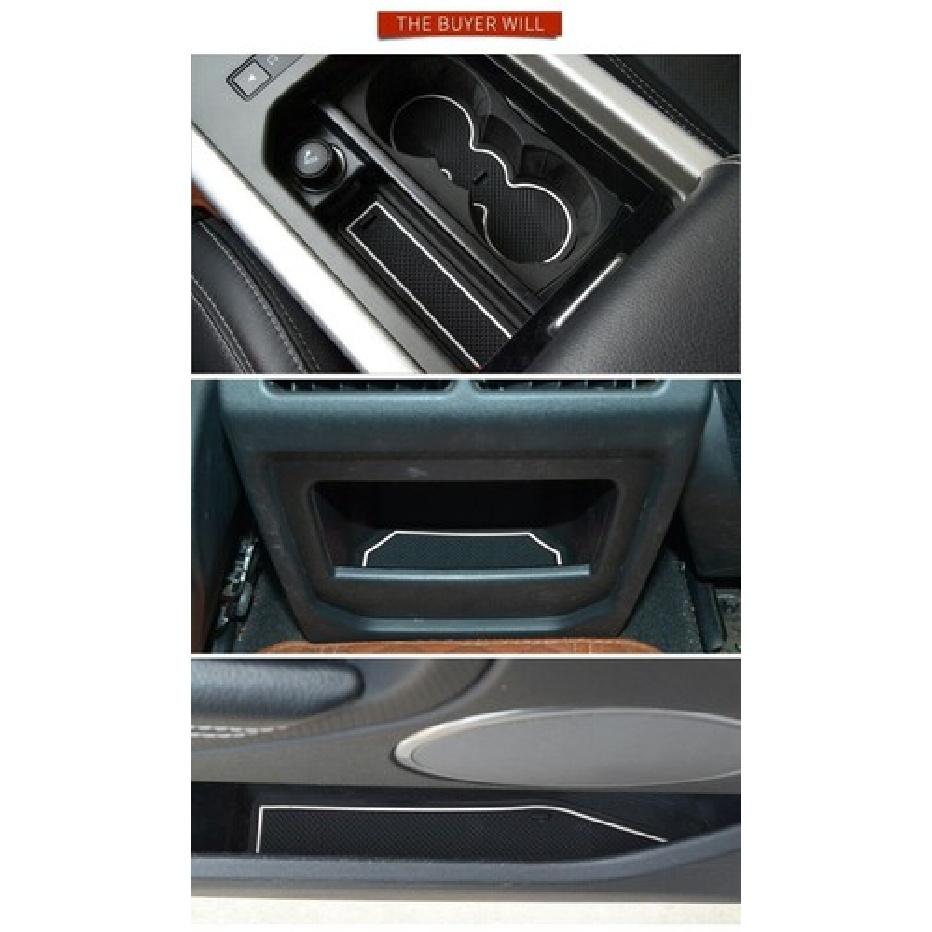 Car Gate Slot Mats For Land Rover Range Rover Evoque 2012-2017 2018 Accessories