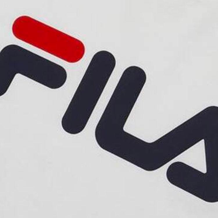 Fila Футболки Мужские Белые С Круглым Вырезом Умеренный Прямой Крой FS2RSB2001X-OWH