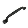 4 x Furniture handle black 128 mm metal