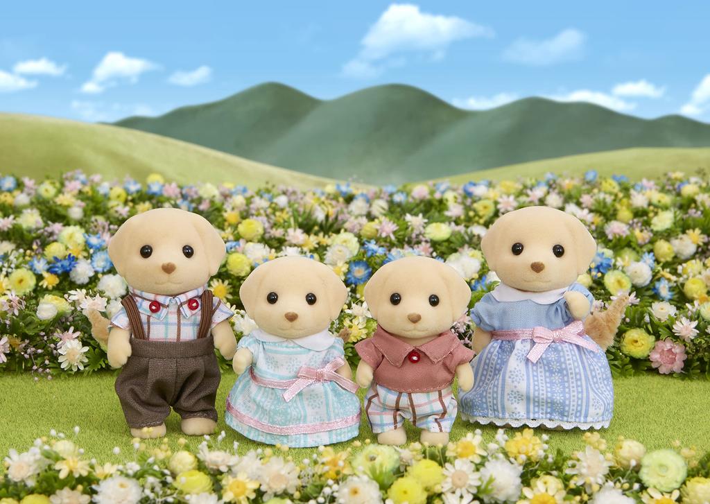 Семья Желтых Лабрадоров Sylvanian Families