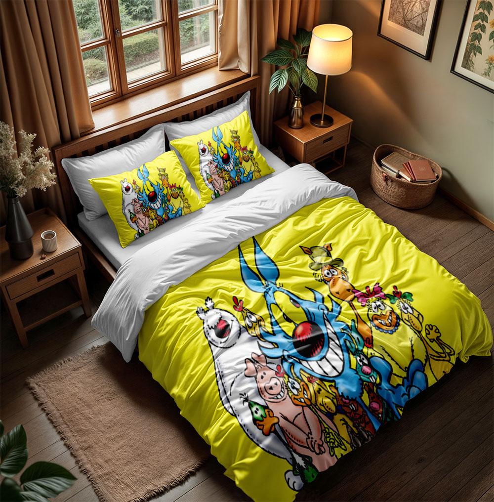 Комплект пододеяльника Альберто Волк без простыни Кинг Квин Дабл Фулл Твин Одинарный Размер Комплект постельного белья