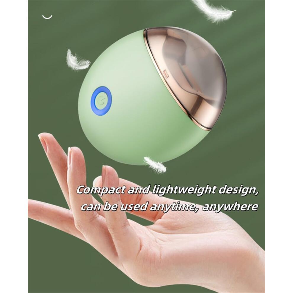Electric Nail Clipper with LED Light, USB Rechargeable, Noise Reduction, Orange, for Thick Nails