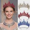 European & American Bridal Crown: Alloy Horse Eye Crystal Diamond Headdress, Perfect for Pageants & Princess Look