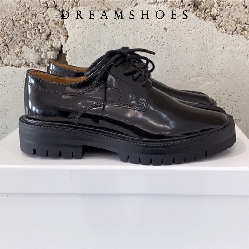 Размер 35-46 Новые туфли на плоской подошве с раздельным носком, женские повседневные туфли без застежек, женские модные туфли Мэри Джейн, туфли-таби, туфли на каблуках из свиного копыта, женские мокасины