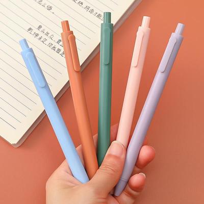 Ручка Morandi Neutral Signature Pen — креативные цвета макарон, простая ручка на чистой воде для студентов и использования в офисе.