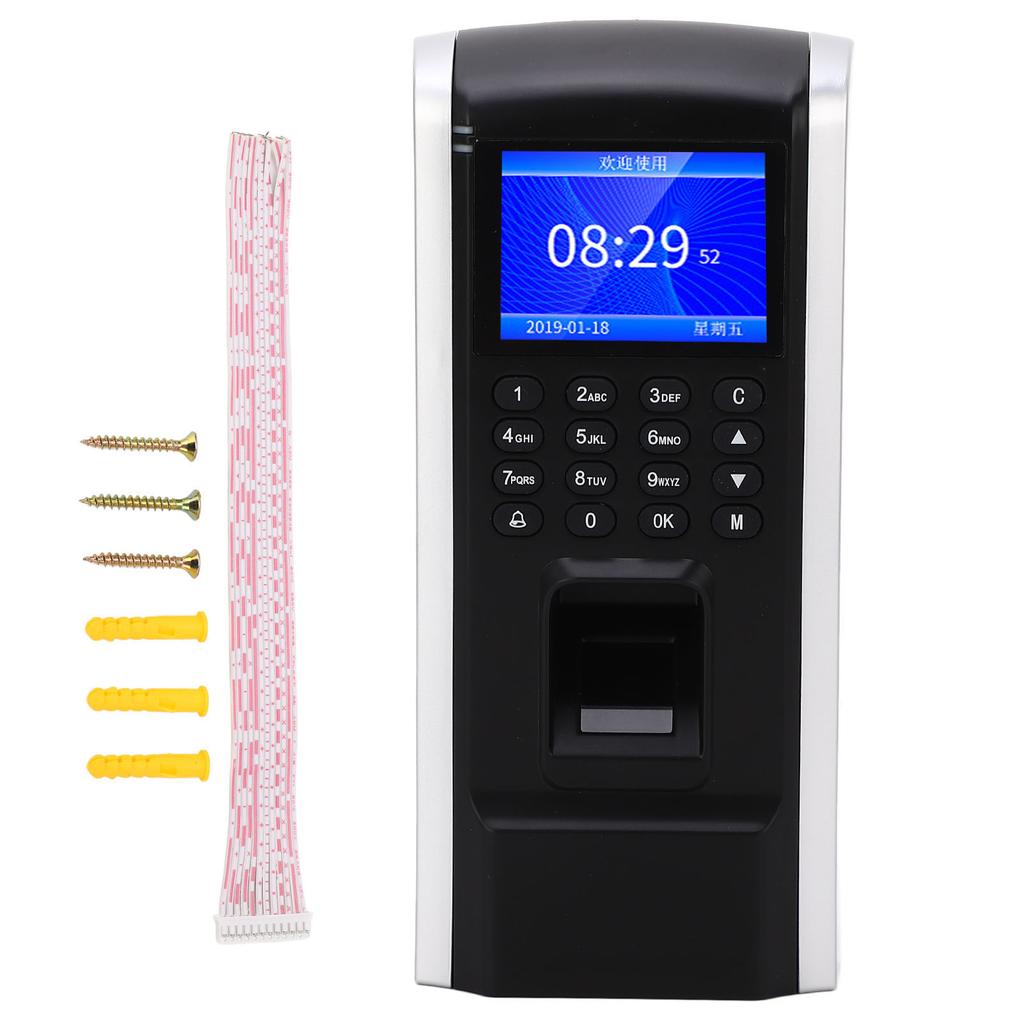 Attendance Machine Passward Fingerprint Fast Identification Time Clock for Office Factory School