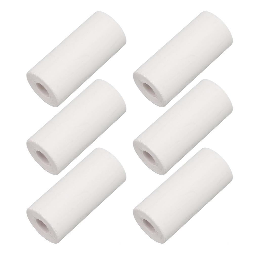 20 рулонов термобумаги для принтера Professional 57x25 мм Белая мини-бумага для печати для аксессуаров принтера