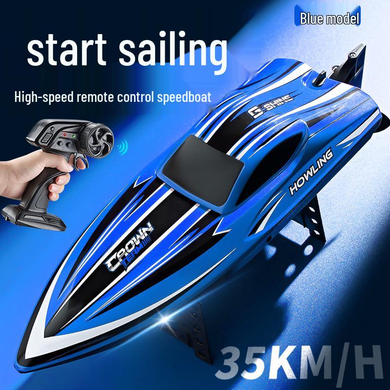 Новая высокоскоростная лодка на радиоуправлении HJ818 для детей