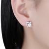 Silver Dolphin Zircon Earrings Japan and South Korea Sweet Wind Pure Silver Earrings Female Earrings Super Flash Diamond Earrings 2021 Trendy ADM