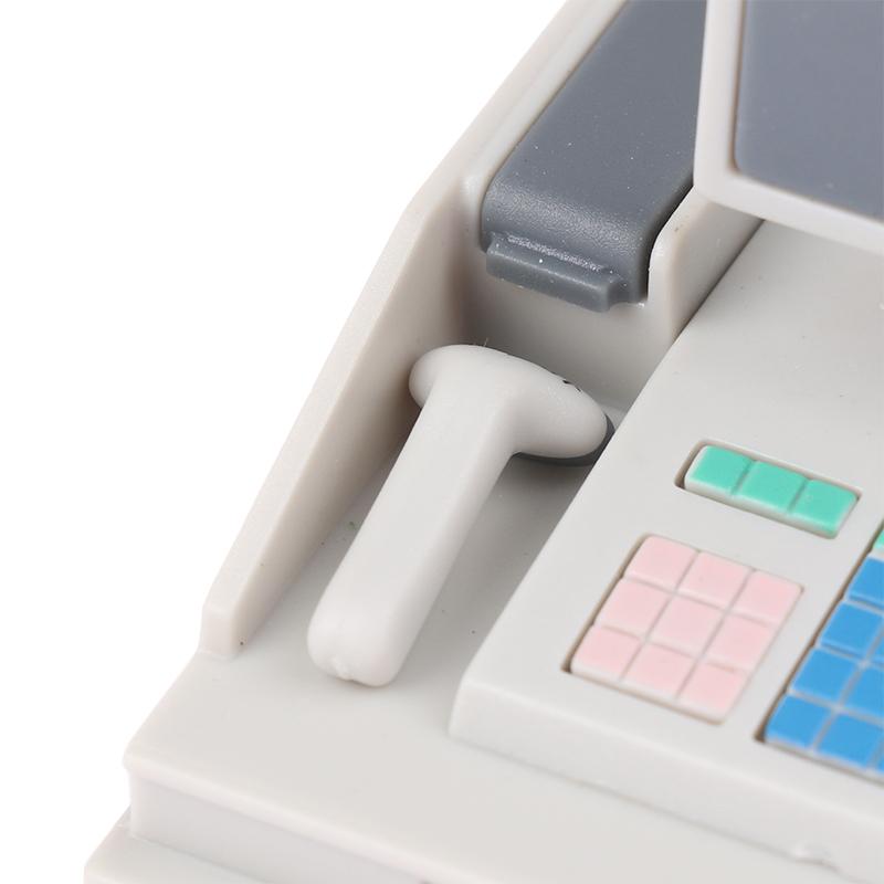 1Set Doll House Scene Decoration Supermarket Store Card Machine Scanner Model Toy