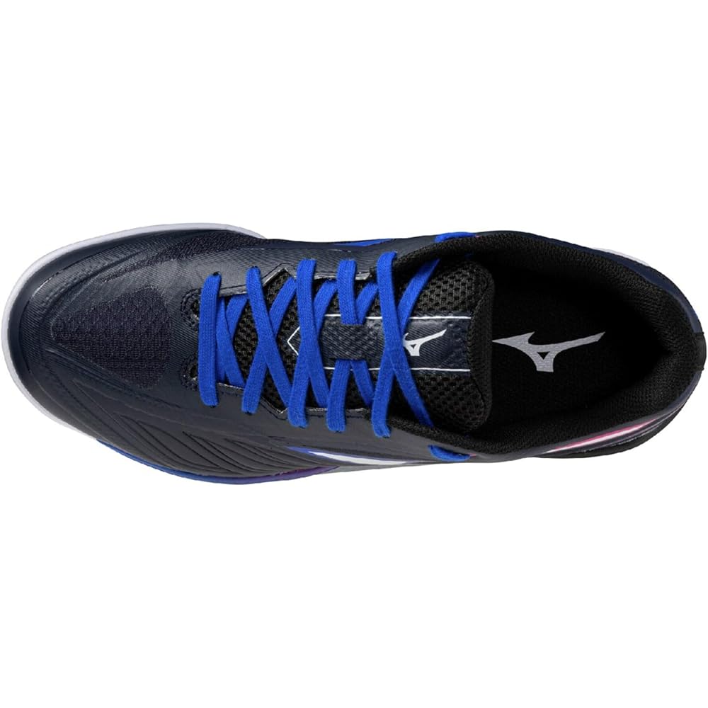 Mizuno Wave Medal 8 Обувь для настольного тенниса Темно-синий Коралловый Фиолетовый 26,0 см 2E